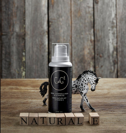 Luonnollinen E-vitamiini hevosille Chia de Gracia