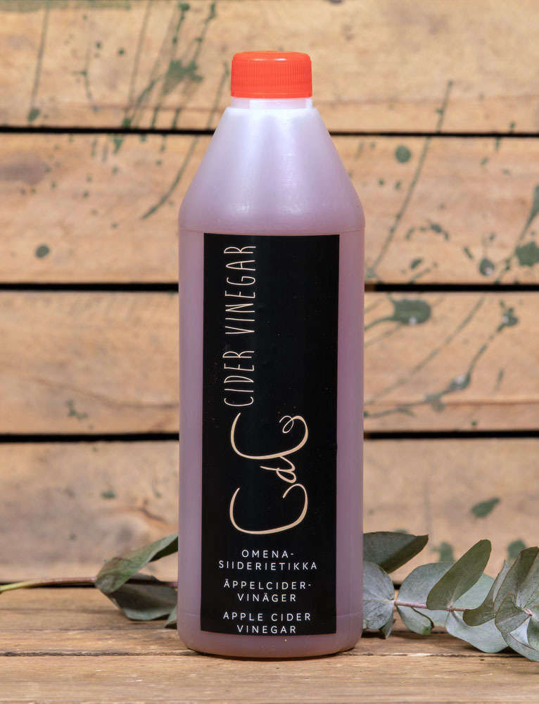 Omenasiiderietikka: CdG-Cider Vinegar 1l hevoselle ja koiralle (2122798956593)