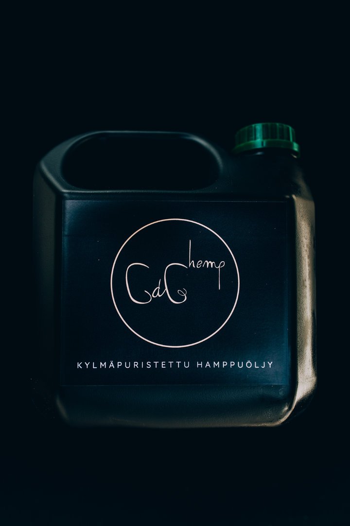 CdG HEMP: kylmäpuristettu hampunsiemenöljy - Chia de Gracia FI (2122793517105)